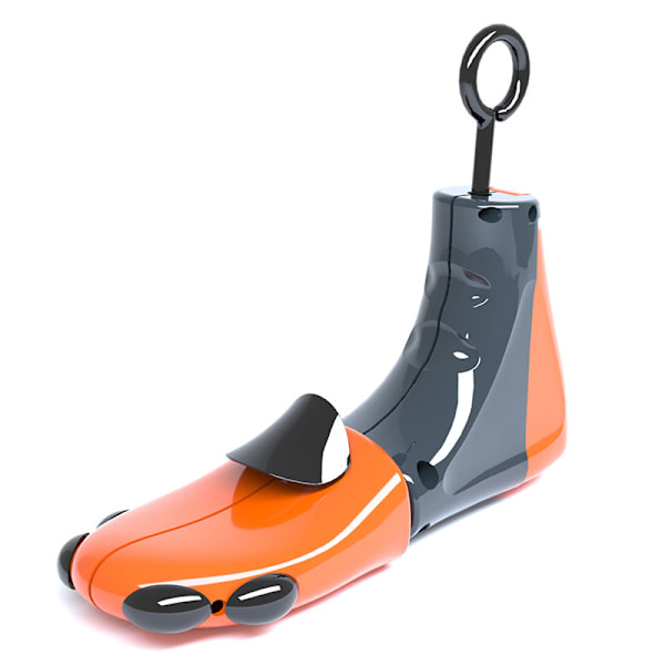 1 Styck Skosträckare Skoblock Universal Unisex Kvinnor Män Justerbar Längd Bredd Höga Låga Skor Utvidgare Formhållare Orange L-EU 40-47