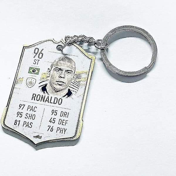 Fodboldklub Nøglering World Cup Akryl Vedhæng Nøglering Ronaldo 96