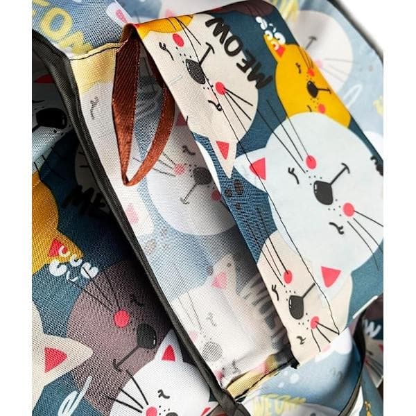 Stor foldbar taske 50*40cm, genanvendelig til shoppingture 50*40cm E E