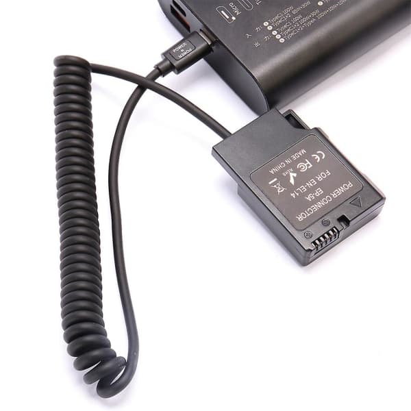 En-el14 Dummy Batteri Usb-c Kopplingsadapter Dummy Batteri Par