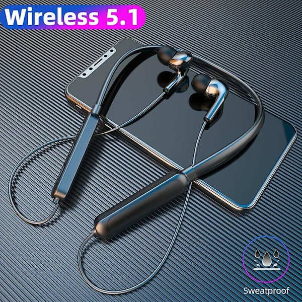 1 stk. Bluetooth-kompatible trådløse hovedtelefoner til Samsung Galaxy S21 Ultra S20 Fe Note 10 A01
