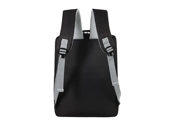 Ryggsäck med USB-port och laptopfack 18–20 L grå polyester grå gray