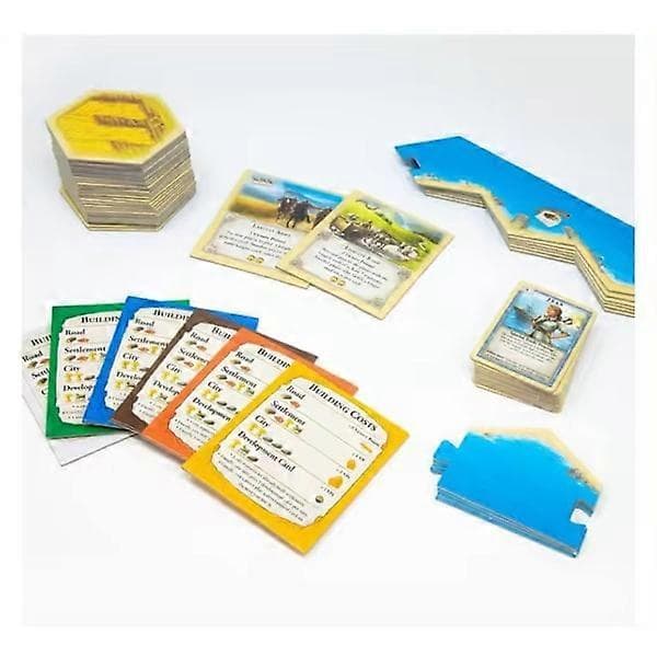 Catan, lautapeli 3-4 pelaajalle, perhelautapeli, pelaa lautapelejä ystävien kanssa Basic version