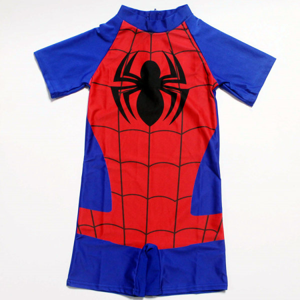 Barns Superman One-Piece Baddräkt för åldrarna 3-11 Spider Suit XL