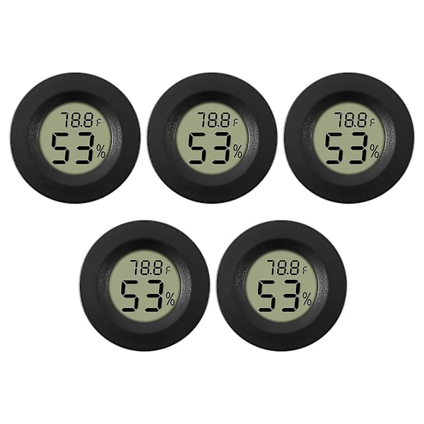 Hygrometer termometer digitalt LCD-display hygrometer egnet til luftfugter affugter