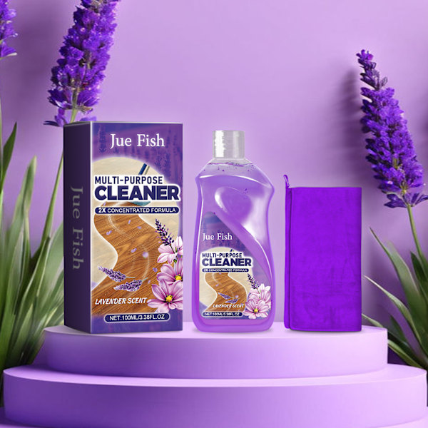 Jue-Fish Multipurpose Golvrengöring Hushåll Kök Badrum Golv Sot Och Kalk Multfunktionell Rengöring
