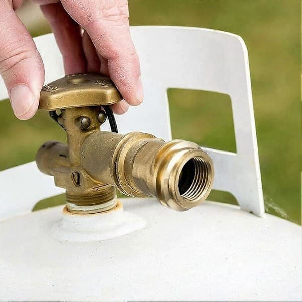 Bajonett Propan Gass Fyllingsadapter Tilkobling LPG Gass