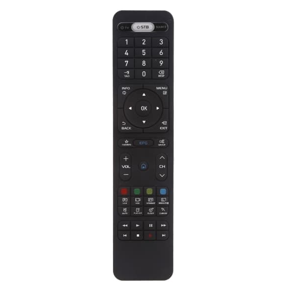 Fjernbetjening erstatning til FORMULER 02F9 TV Set-top Box