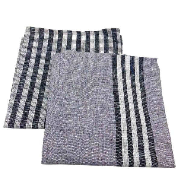 10 stk. Køkkenhåndklæder i Bomuld - Multifarvet Vintage Stil