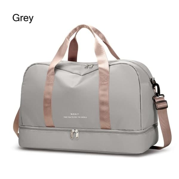 Rejsetasker til kvinder Weekendtaske Grå Grey