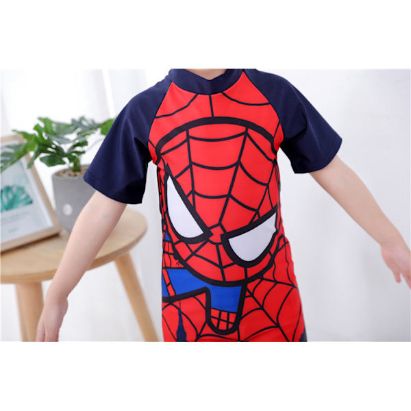 Barns Superman One-Piece Baddräkt för åldrarna 3-11 Spider XL