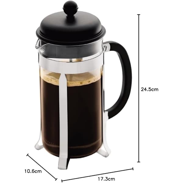 CAFFETTIERA Kahvinkeitin, musta