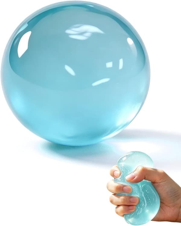 2026 Ny Squishy Kokosolie Stressbold til Kontor, Studie og Hjem Blå Blue