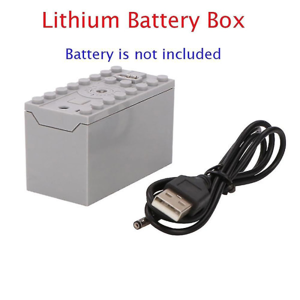 Motor Power Pack PE-tillbehör MOC-konverteringsblock Lithium Battery Box