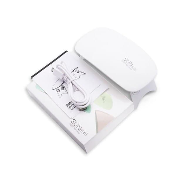 12w mini UV/LED lampe, Neglelampe Hvid White