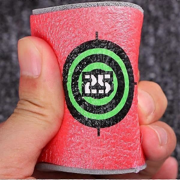 12 bløde skum mål dåser til Nerf Gun spil