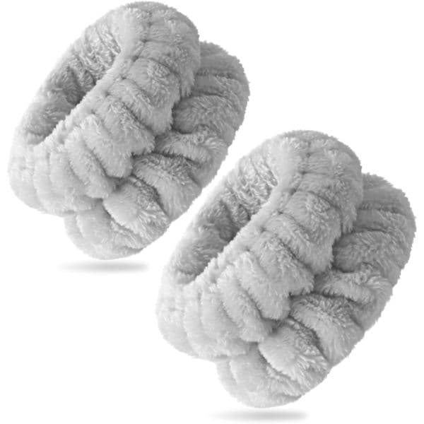 Ansigtsrensningsbånd Spa Vask Ansigtsbånd Svedbånd Makeup Elastisk Håndledsvask Bånd Absorberende Håndklæde Håndledsbånd