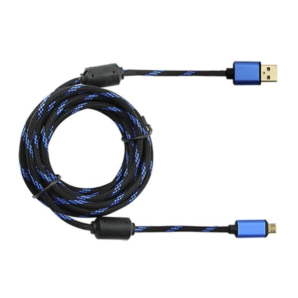 3M Micro USB Opladerkabel Ekstra Langt Spil Opladerkabel til Xbox One Controller Strøm Opladningsledning