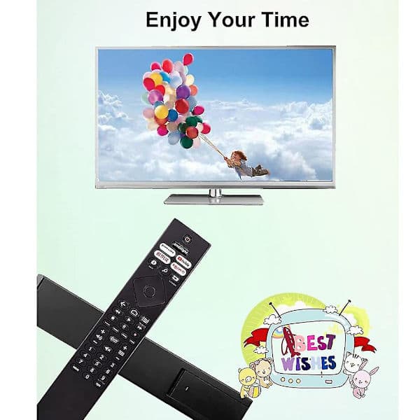 Philips Ambilight 4K UHD OLED Android Smart TV Fjernkontroll Erstatning