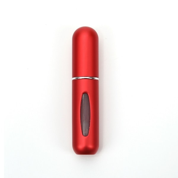 2st - Påfyllningsbar sprayflaska för resor eller utekväll 5ml röd