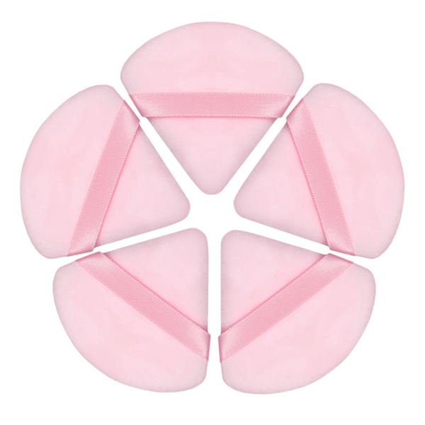 Puderpuff 5-pack svart