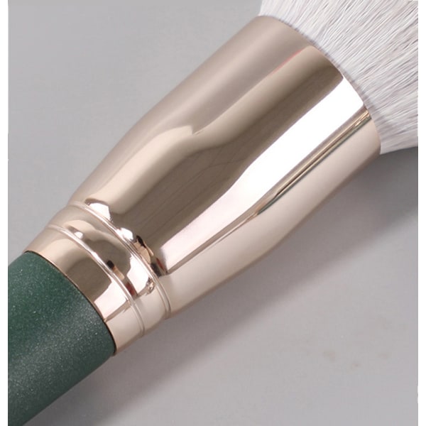 14st högkvalitativ sminkborsteset - ögonskuggsborstarset - kosmetiska verktyg - Julklappa grön