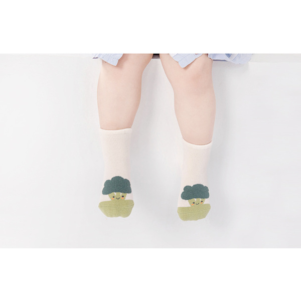 5-pack barn strumpor med antislip-Blomma M(1-3Y)