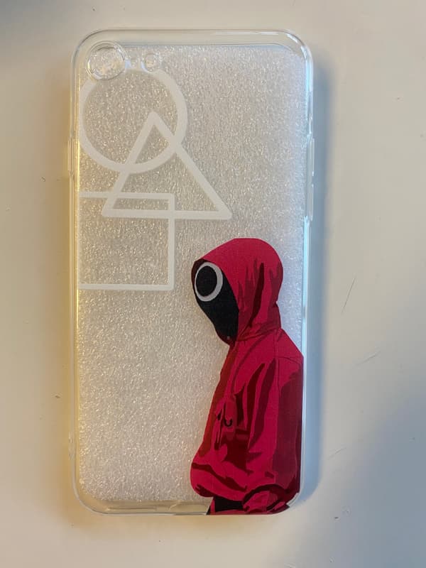 Squid game iPhone 13 Transparent TPU Protection - Slimmat skal Iphone13