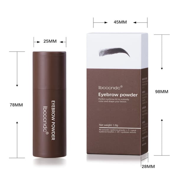 Ögonbrynsstämpel - Eyebrow Stick - Brow Powder Natral Brown