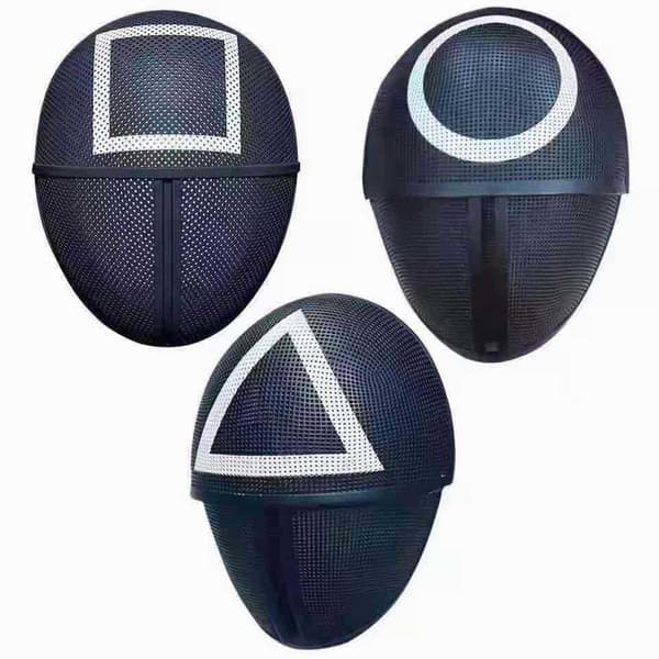 Squid Game Cosplay Mask Triangle Halloween Masks-1pcs-Triangle Triangle