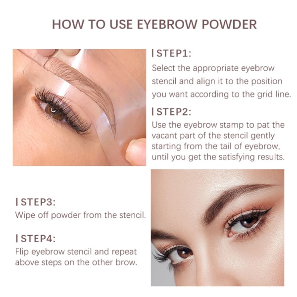 Ögonbrynsstämpel - Eyebrow Stick - Brow Powder Dark Brown