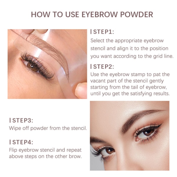 Ögonbrynsstämpel - Eyebrow Stick - Brow Powder Natral Brown