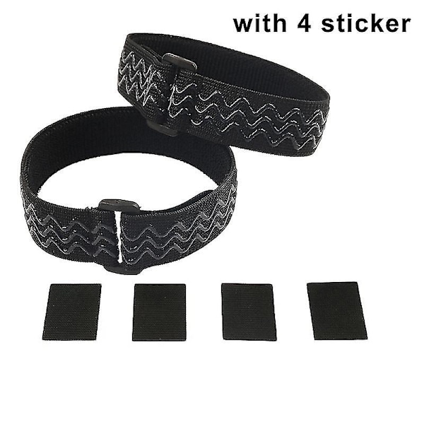 Liukuesteteippi-kiinnityshihnat korkeille saappaille, liukastumista ja putoamista estävä vyö With 4 Sticker
