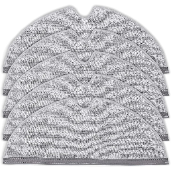 Moppeklude, 5 stk., fuld dækning, til støvsugere Xiaomi Roborock S5, S50, S51, S55, S6, S6 MaxV, S5 Max, Q7 MAX/Q7 MAX+