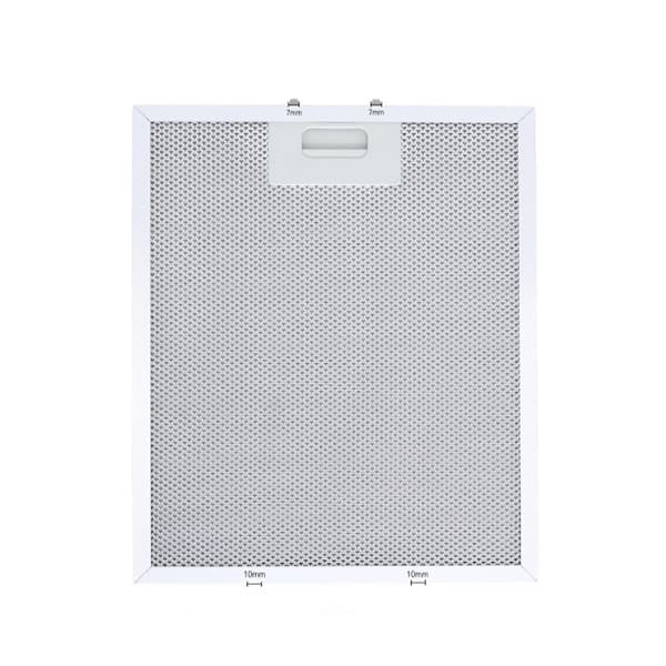 Fläktfilter - 320x260 mm, Aluminium + Kolfilter, 2-pack