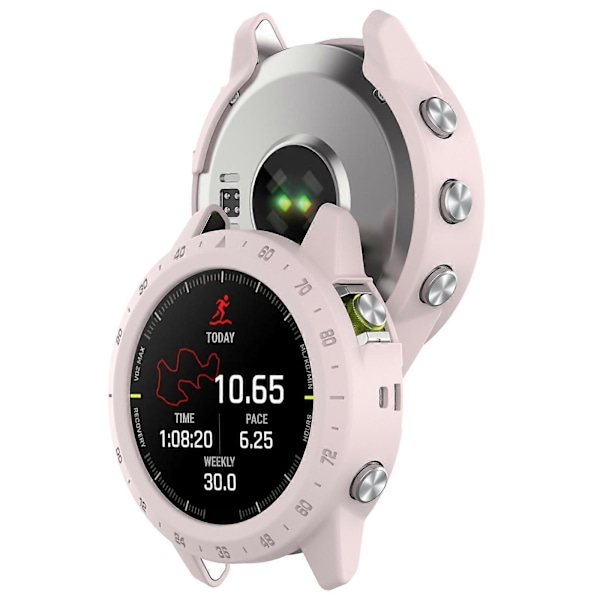 Skyddande skal för Garmin MARQ (Gen 2) - Anti-repor PC-ram med skala Light Pink