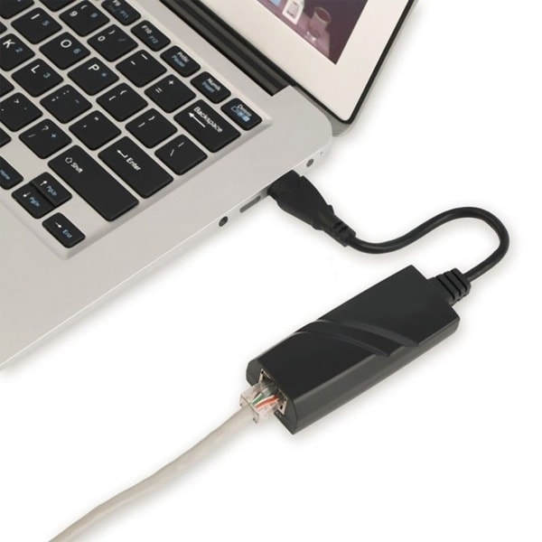 USB 3.0 HUB 10/100/1000Mbps USB til RJ45 Gigabit Ethernet LAN Nettverksadapter for Laptop