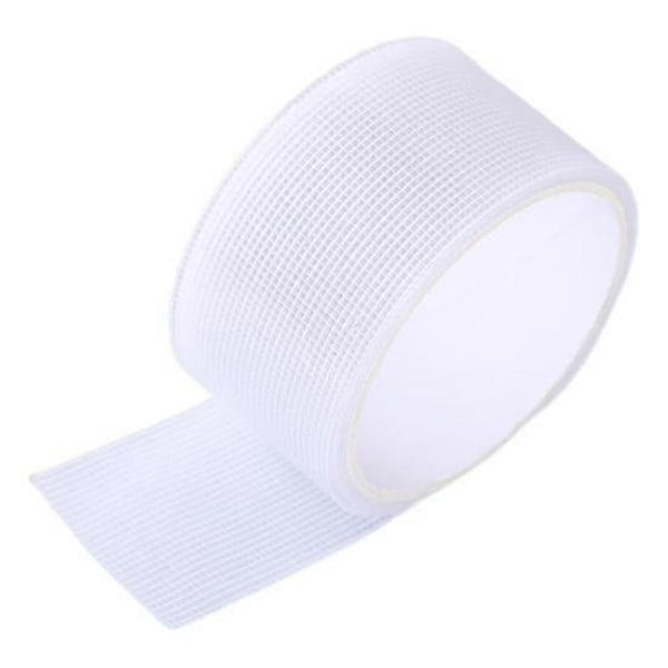 Fönsterskärm Reparationstejp Starkt Lim Extra Lång Bred Användning Glasfiberskärm Tejp Mesh Reparationslapp Kit white