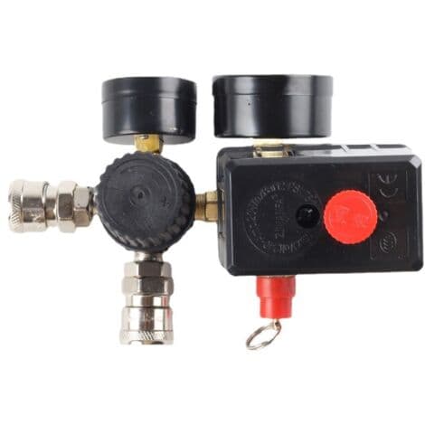 220V Luftkompressor – Tryck 0-180 psi – Flödeshastighet 3000L/min – Ventilregulator med snabbkoppling – Enkel installation
