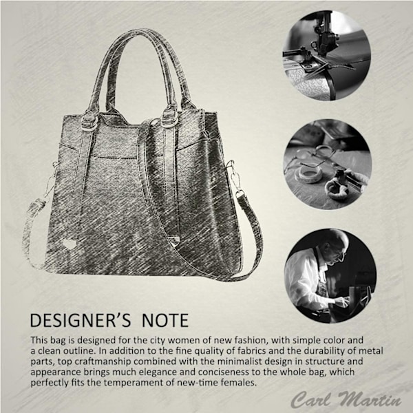 Damehåndtasker, Elegant Tote Bag med Top-Håndtag, Skuldertaske, Patent Læder Håndtaske, Arbejdstaske til Damer Rosa