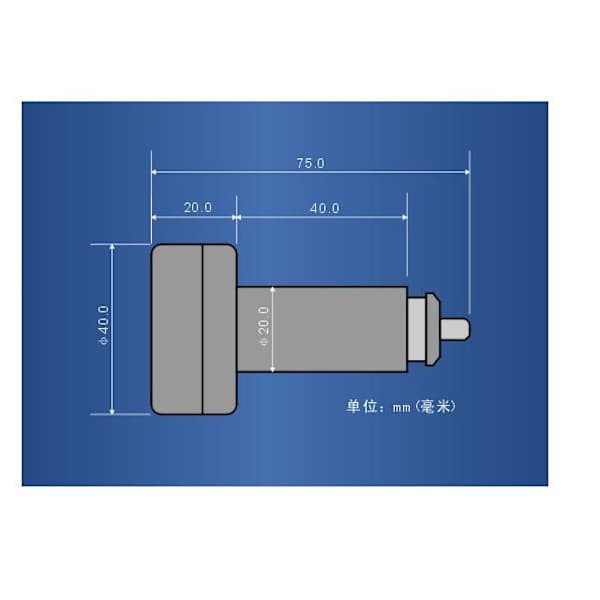Voltmeter Temp + USB 5v Oplader 4-30v DC Bil Båd Autocamper Campingvogn