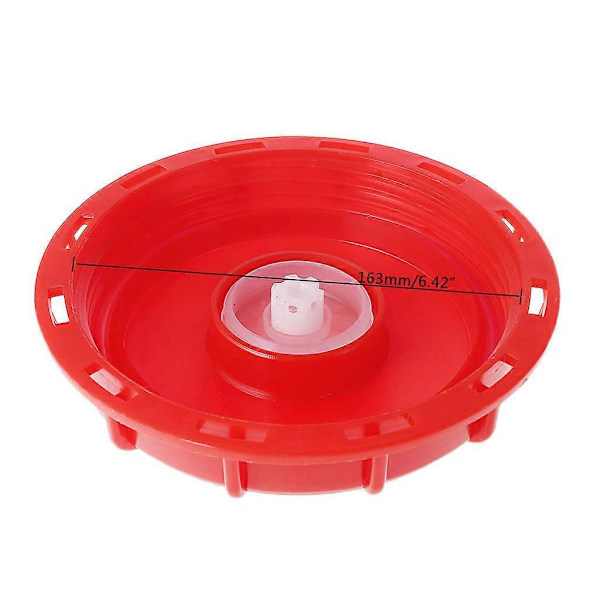 275-330 Gallon IBC Tankdæksel Låg 163mm Åndbart Dæksel Låg