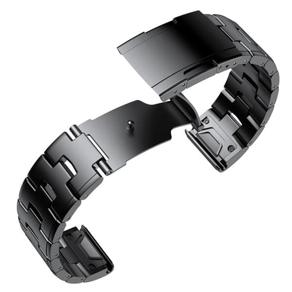 Garmin Quick Release Urrem - 22mm Sort Titanium