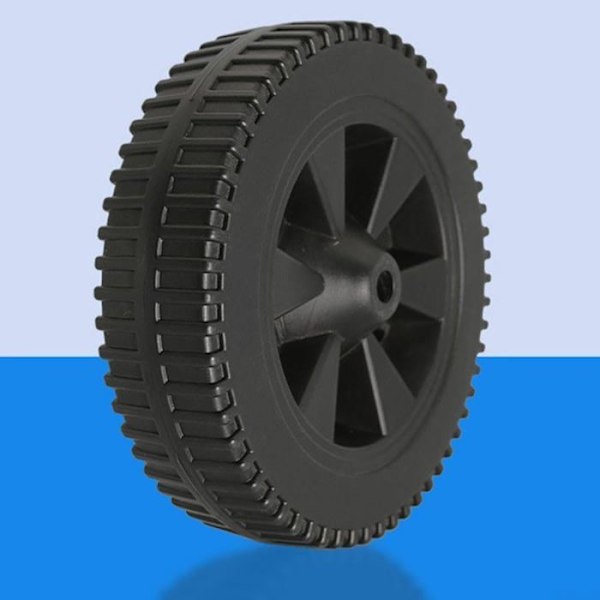 Sett med 2 erstatningshjul i plast for 175 mm grill