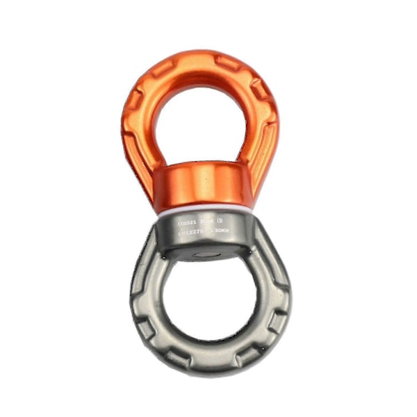 Aerial Dance Swing Spinner Hängare Swing Swivel För Utomhusbruk Orange Black