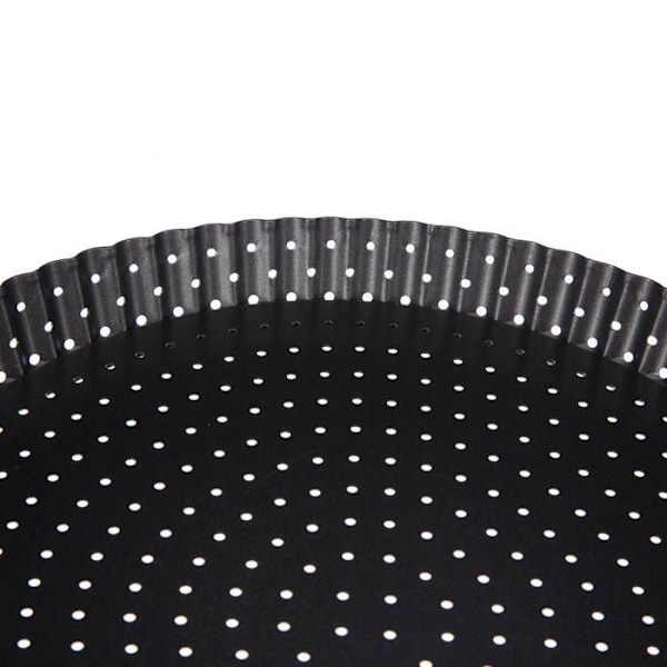 Paiform - Avtakbar - 28 cm - Metall - Perforert - Grå