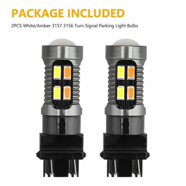 Par 3157 3156 LED Blinkers Switchback Vit Gul