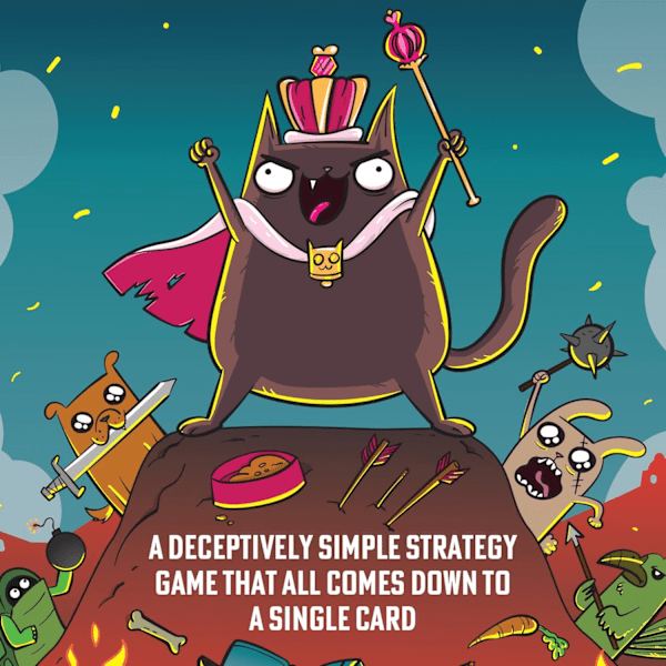 Power Hungry Pets 2-6 Spillere - Alder 7+ - 15 Minutter Spilletid - Strategisk og Enkelt Kortspill - Ideelt for Fest, Familie Spillkveld, Barn og Voksne