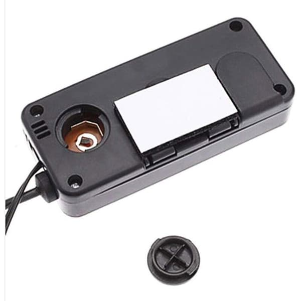 12V Bil Indendørs/Udendørs Termometer, Digitalt Termometer, Baggrundsbelyst Biltermometer, Mini LCD Termometer