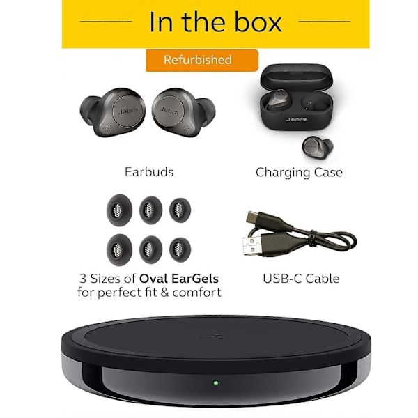 Bluetooth Löparhörlurar Elite 85t True Wireless Bluetooth Hörlurar Brusreducerande Hörlurar Inbyggd Alexa